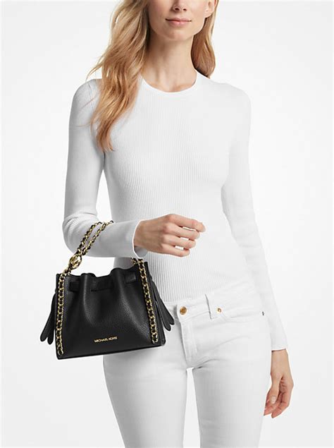 michael kors mina small chain crossbody bag|Michael Kors clear crossbody bag.